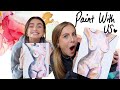 A THERAPEUTIC SELF-LOVE PAINTING SESSION....Shocked at the outcome!!! | Syd and Ell