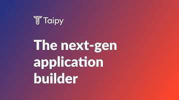 Taipy: the next-gen open-source Python application builder