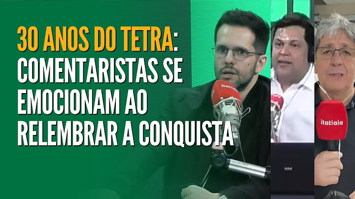 30 ANOS DO TETRA: COMENTARISTAS RELEMBRAM O TÍTULO DA COPA DO MUNDO VENCIDO PELO BRASIL EM 1994