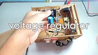 Simple Voltage Regulator using LM 317: DIY method || Build adjustable power supply