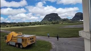 Boeing 747-430 Brunei Government | Low Pass | Mulu Airport 