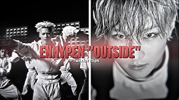 ENHYPEN "OUTSIDE MV" 4K TWIXTOR CLIPS FOR EDITS