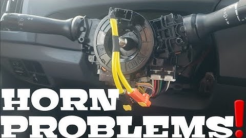 2010 Toyota prius clock spring replacement.