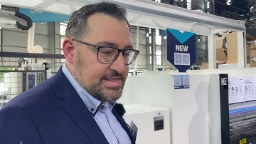 LIGNA 2023: Jorg Hamburger from Homag discusses the Storeteq F-100 lifting device