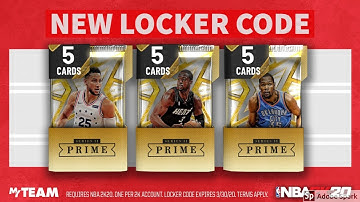 NEW LOCKER CODE PACK OPENING  VAULT OPENING AND TRIPLE THREAT GAMEPLAY IN NBA 2K20
