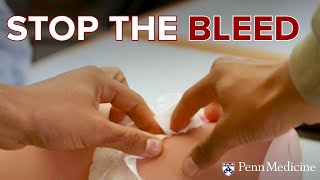 Stop the Bleed: Teaching Life-saving Steps to Stop Blood Loss in Emergencies