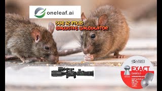 setting up and using the ballistic calculator on sub 12ftlbs air rifle