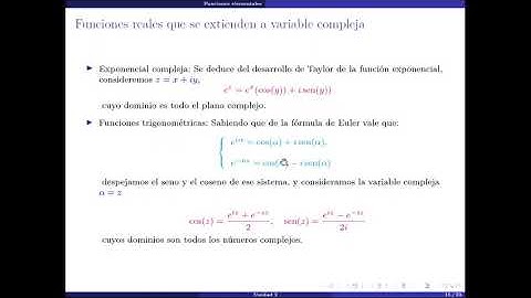 Funciones de variable compleja: elementales, multivariadas y continuidad