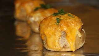 ФАРШИРОВАННЫЕ ШАМПИНЬОНЫ STUFFED MUSHROOMS ФАРШИРОВАННЫЕ ШАМПИНЬОНЫ STUFFED MUSHROOMS