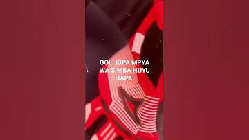 MTAZAME GOLI KIPA MPYA WA SIMBA JEFERSSON LUIS HUYU HAPA NI HATARI Footballsoccer Soccer 