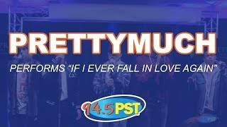 Video thumbnail of "PRETTYMUCH performs If I Ever Fall In Love Again in the PST Princeton Plastic Surgeons Live Lounge"