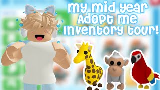 My adopt me rich inventory tour 2024! 😱🤫 *super rich* #preppyadoptme #preppyroblox #adoptmeroblox