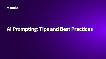 AI Prompting: Tips and Best Practices