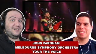 John Farnham & Melbourne Symphony Orchestra - You're the voice - TEACHER PAUL REACTS