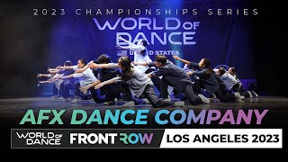 AFX Dance Company | World of Dance Los Angeles 2023 | Team Division