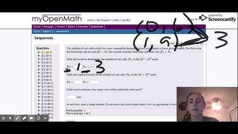 MyOpenMath Assessment #1