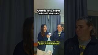 Quando você vê que sua mãe está stressada 🤭😂