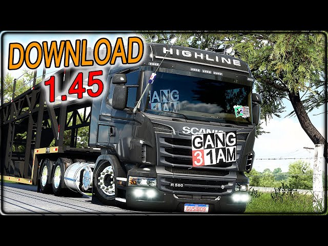 MOD] SCANIA REDZIN na SUSPENSÃO a AR e REBAIXADA para Euro Truck Simulator  2 