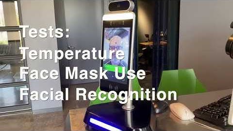Temperature Scanning & Facial Recognition Kiosks - automatic temperature reading.  IN STOCK!