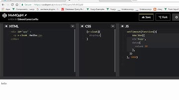 hiding elements until the vue instance is ready