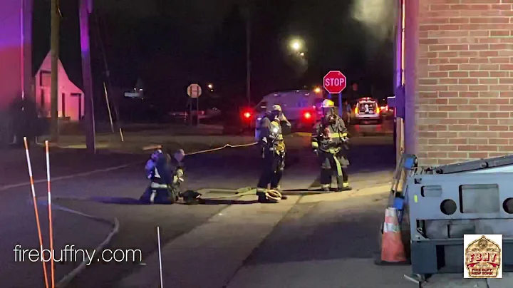 Depew FD Working Commercial Fire at 5011 Broadway