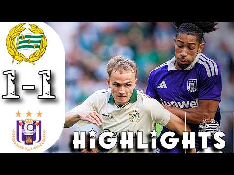 Hammarby vs Anderlecht highlights | UEFA Europa League Qualification 2026
