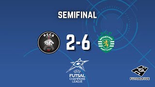 UEFA Futsal Champions League 2022 | Higlights Semifinals: ACCS Paris 2-6 Sporting CP
