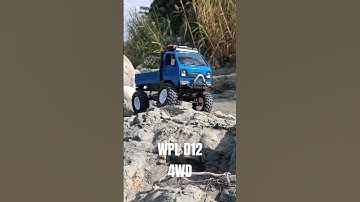 WPL D12 #wpld12 #offroad #4x4 #4WD #rccar #rcwpl #suzuki #carry #rockcrawler