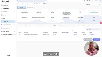Contract Management Made Simple: Overview of .legal Contract Module