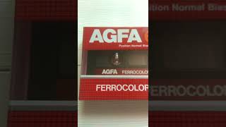 Agfa Ferrocolor Hd 60 @Realfoolsshorts63  #Cassette #Agfa 1985