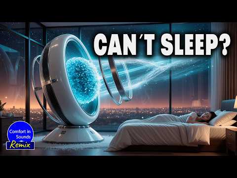 Too Hot to Sleep? Powerful Cooling White Noise (10 Hours)