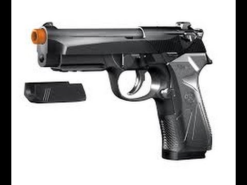 Pistola Airsoft Beretta 92 Spring - Plástico - Toy - Calibre 6,0mm