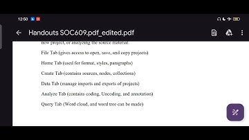 SOC609 Lecture 33 Qualitative Research Methods Short Lecture VU Lectures Updated