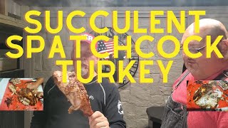 The Juiciest Spatchcock Turkey You've Ever Seen!