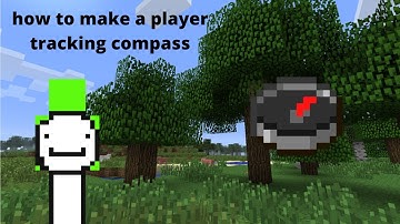How to do dreams Minecraft manhunt on bedrock edition | player tracking compass |