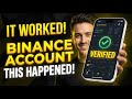 I Created a Binance Account and This Happened