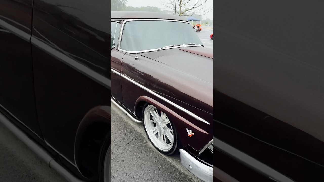 YES or NO to this Custom 1955 Ford mixed with a modern Ford Mustang? 