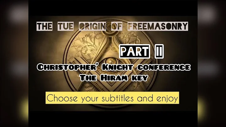 Freemasonry Origin Hiram Key Christopher Knight Co...