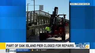 Part of Oak Island Pier closing for repairs