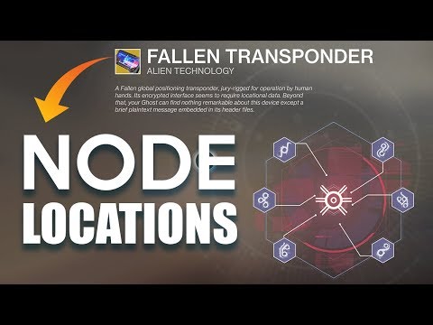 Destiny 2 FALLEN TRANSPONDER Node 1-6 Locations (Outbreak Perfected Quest Line)