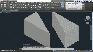 AutoCAD 2018 Tutorial for Beginners   113  HOW TO USE SLICE COMMAND IN 3D SOLID OBJECT IN AUTOCAD 20