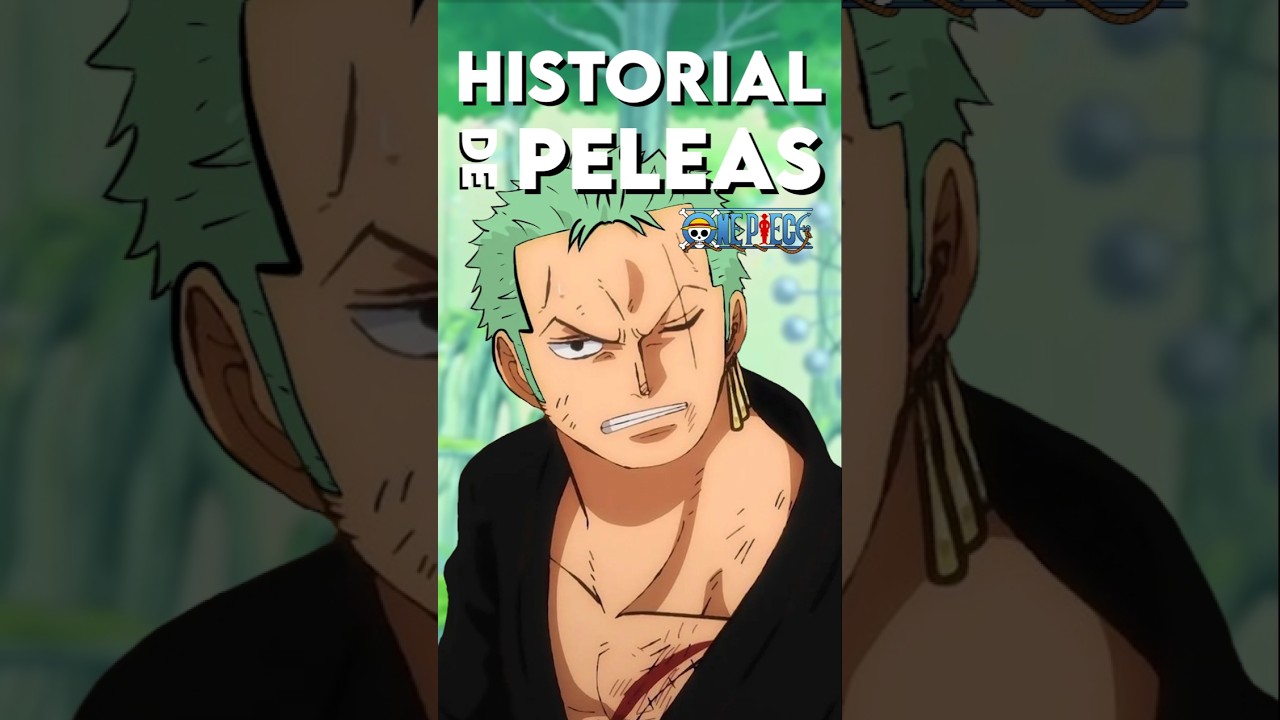 Historial de peleas de #zoro en #onepiece #anime #peleasanime #animeshorts