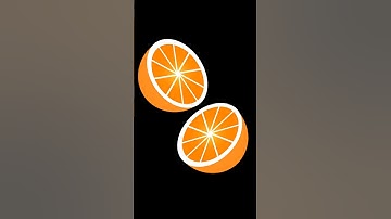 Adobe illustrator Tips - How to create orange design #illustratortutorial #shorts
