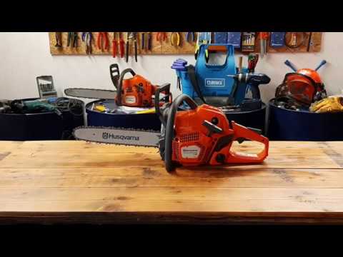 NEW GENERATION Chainsaw Husqvarna 135 MARK II + barb Unboxing