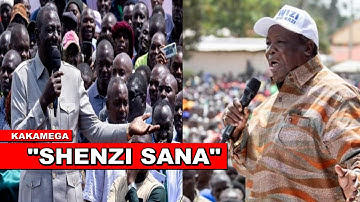 Listen to what Atwoli told Ruto today in Kakamega after storming Gachagua