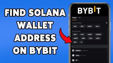 How To Find Solana Wallet Address On Bybit 2025 | Locate Your SOL Deposit Address