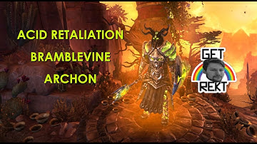 [HC] Grim Dawn Build Guide - Bramblevine Archon, acid retaliation vines