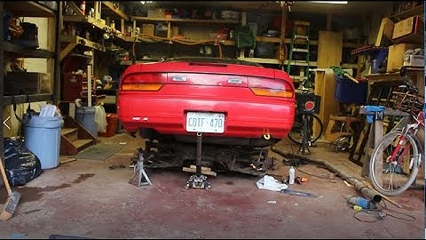 subframe removal S13 240sx