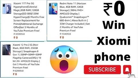 Amazon Xiaomi 12 Pro 5G Quiz Answers Today | Amazon Redmi Note 11 Quiz Answers Today | Amazon Quiz