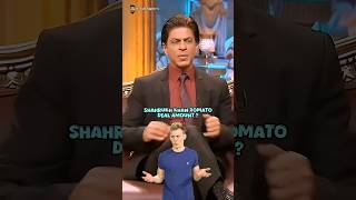 How Much Amount Did Shahrukh Khan Received From Zomato #bollywood #srk #zomato